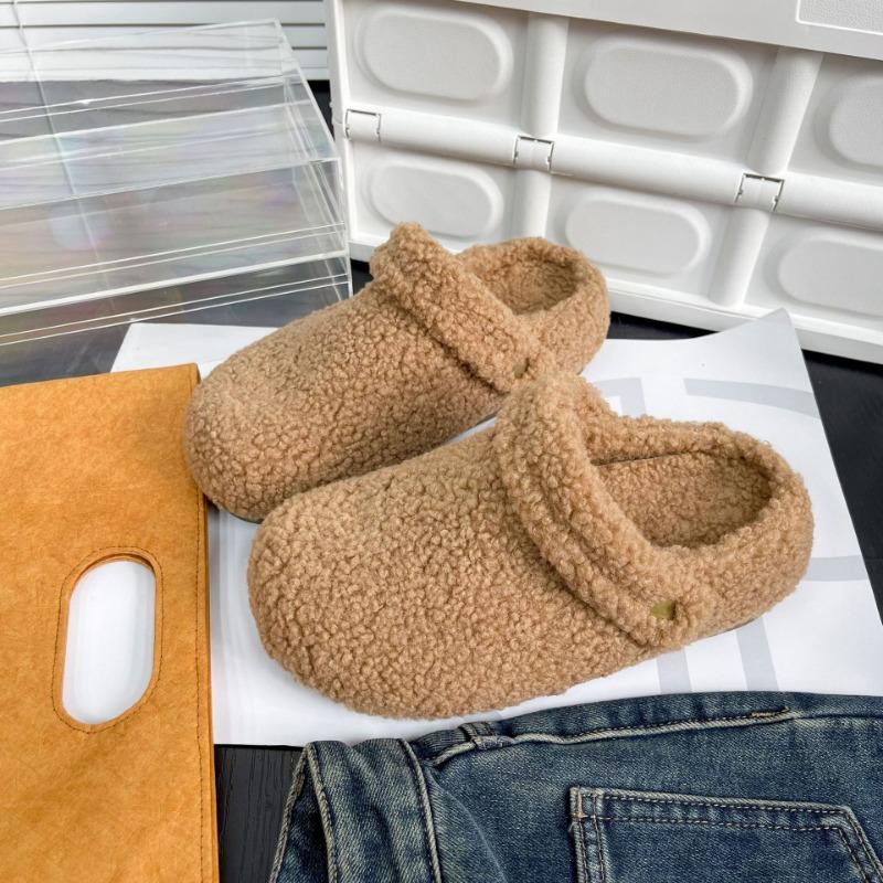 Winter new bag head half slippers women wear fluffy shoes with piled and thickened soles indoor and outdoor cotton shoes 35 малиновий
Winter new bag head half slippers women wear fluffy shoes with piled and thickened soles indoor and outdoor cotton shoes 35 малиновий