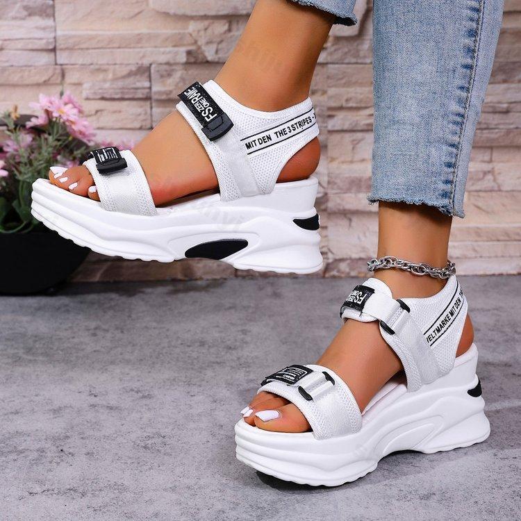 Fashion Fashion Trend Casual Wedge Heel Sports Sandals for Women 2025 New Summer Versatile Fish Mouth Open Toes Comfortable Chunky Shoes 35 белый
Fashion Fashion Trend Casual Wedge Heel Sports Sandals for Women 2025 New Summer Versatile Fish Mouth Open Toes Comfortable Chunky Shoes 35 белый