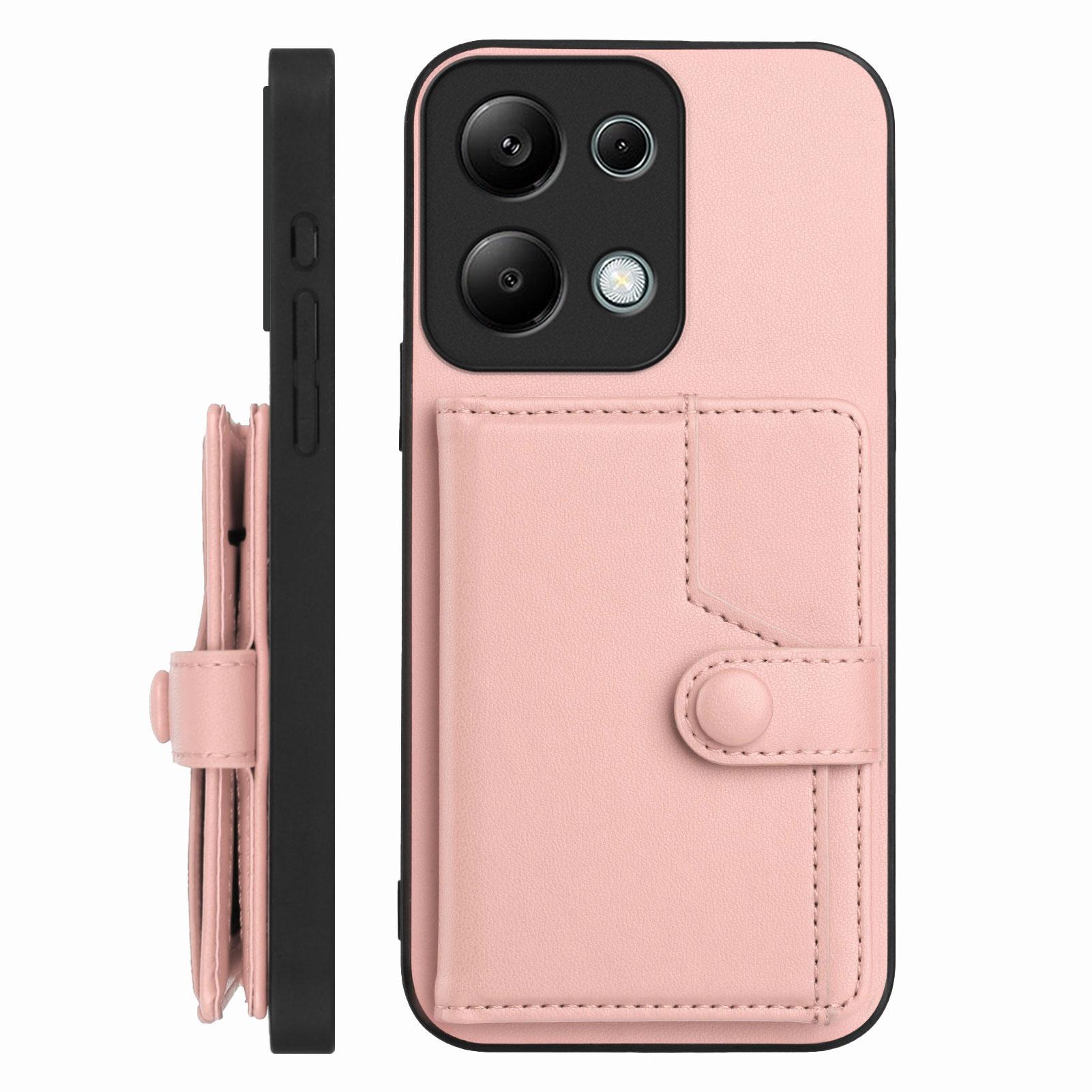 For Xiaomi Redmi Note 13 Pro 4G Case RFID Blocking Card Holder Kickstand TPU+PU Leather Phone Back Cover Rose Gold
For Xiaomi Redmi Note 13 Pro 4G Case RFID Blocking Card Holder Kickstand TPU+PU Leather Phone Back Cover Rose Gold