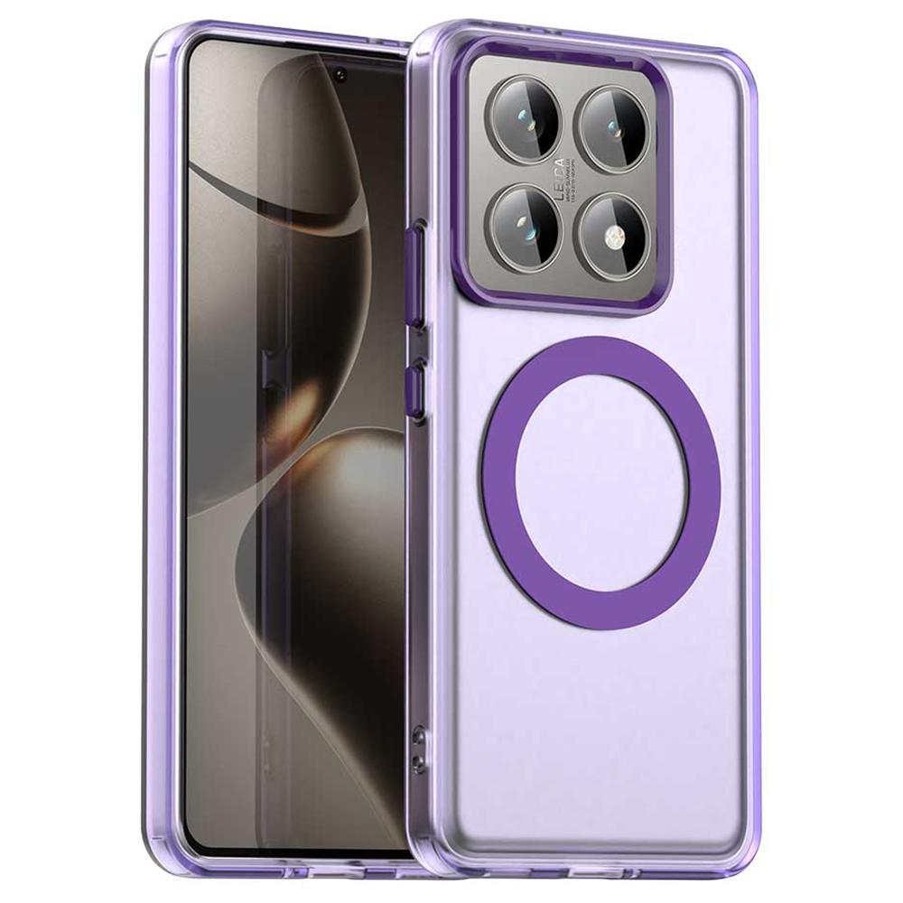 For Xiaomi 14T Case Compatible with MagSafe PC+TPU+PET Anti-Drop Phone Cover Purple
For Xiaomi 14T Case Compatible with MagSafe PC+TPU+PET Anti-Drop Phone Cover Purple
