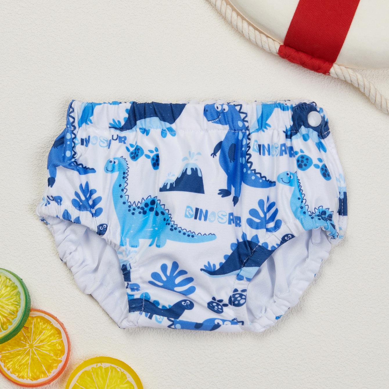 Baby & Toddler Boys Diaper Swimsuit with Stretch Waist and Side Seam Snap Buttons 6-9 Months
Baby & Toddler Boys Diaper Swimsuit with Stretch Waist and Side Seam Snap Buttons 6-9 Months