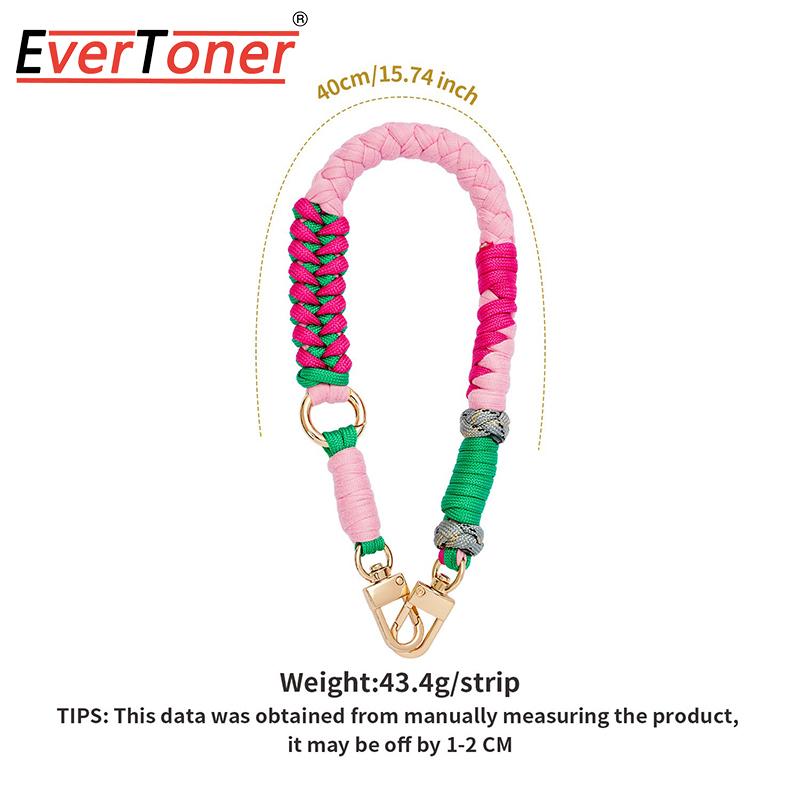 EverToner Fashion Handbag DIY Belt Braided Rope Bag Strap Modified Handbag Accessories Women Braided Rope Bag Shoulder Strap рожевий
EverToner Fashion Handbag DIY Belt Braided Rope Bag Strap Modified Handbag Accessories Women Braided Rope Bag Shoulder Strap рожевий