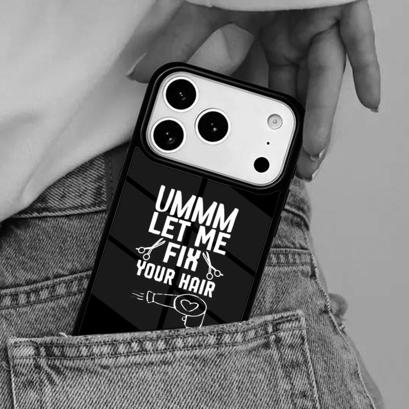 Hair Stylist Scissors Phone Case for iPhone 16e 15 14 13 12 17 Pro Max Plus Air 17pro Cover Coque iPhone Air
Hair Stylist Scissors Phone Case for iPhone 16e 15 14 13 12 17 Pro Max Plus Air 17pro Cover Coque iPhone Air