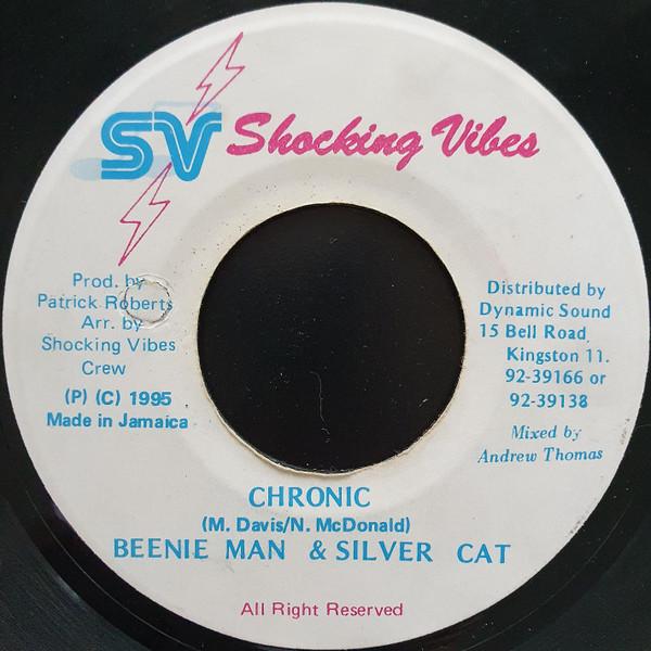 7inch Record BEENIE MAN & SILVER CAT - Chronic NONE Shocking Vibes 1995 Jamaica Reggae, Ska & Dub Used
7inch Record BEENIE MAN & SILVER CAT - Chronic NONE Shocking Vibes 1995 Jamaica Reggae, Ska & Dub Used
