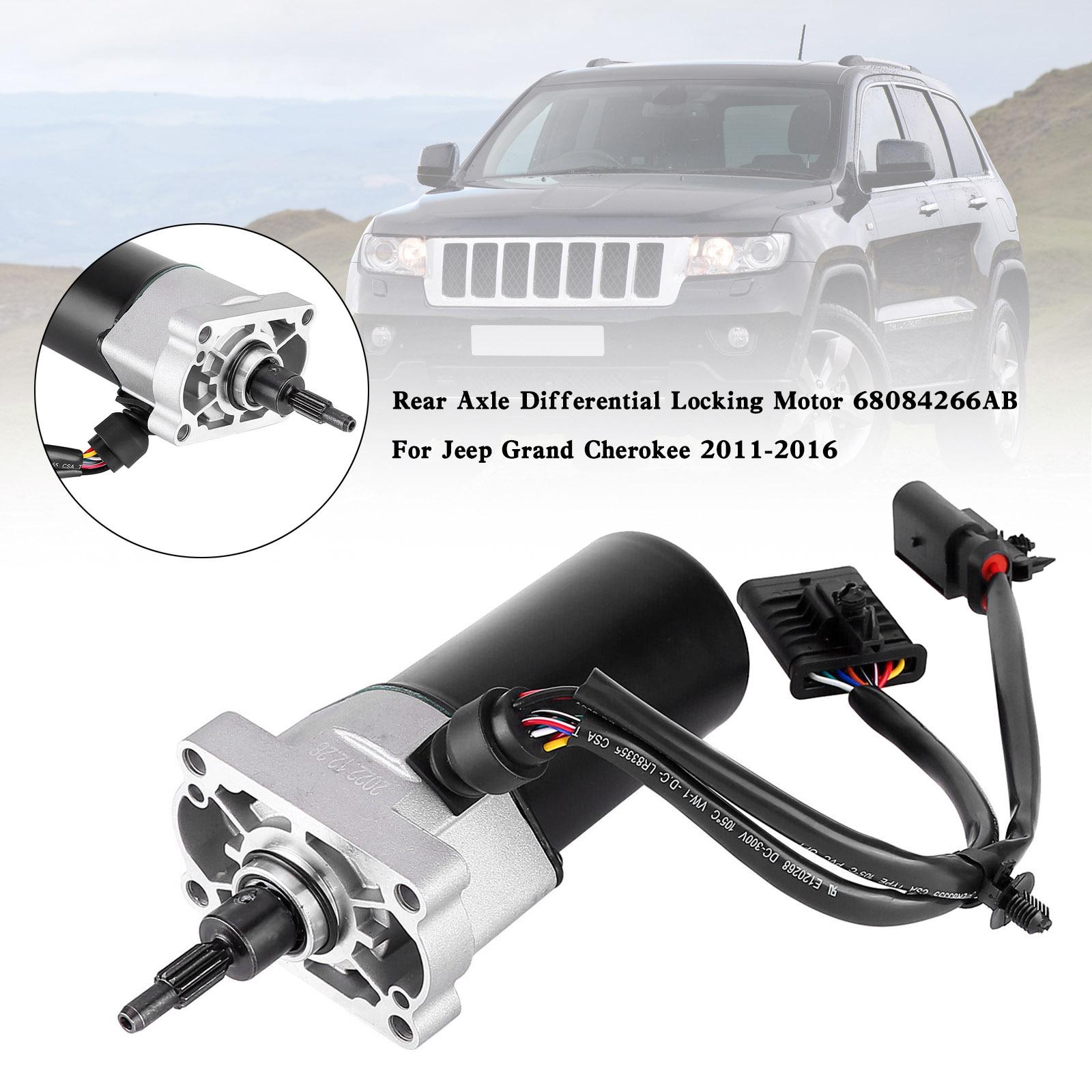 Мотор блокировки дифференциала заднего моста 68084266AB для Jeep Grand Cherokee 11-2016
Мотор блокировки дифференциала заднего моста 68084266AB для Jeep Grand Cherokee 11-2016