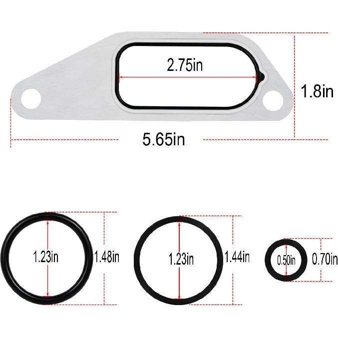 Oil Cooler Mounting Kit Fits for International DT466.431327 Ref 675513C1
Oil Cooler Mounting Kit Fits for International DT466.431327 Ref 675513C1
