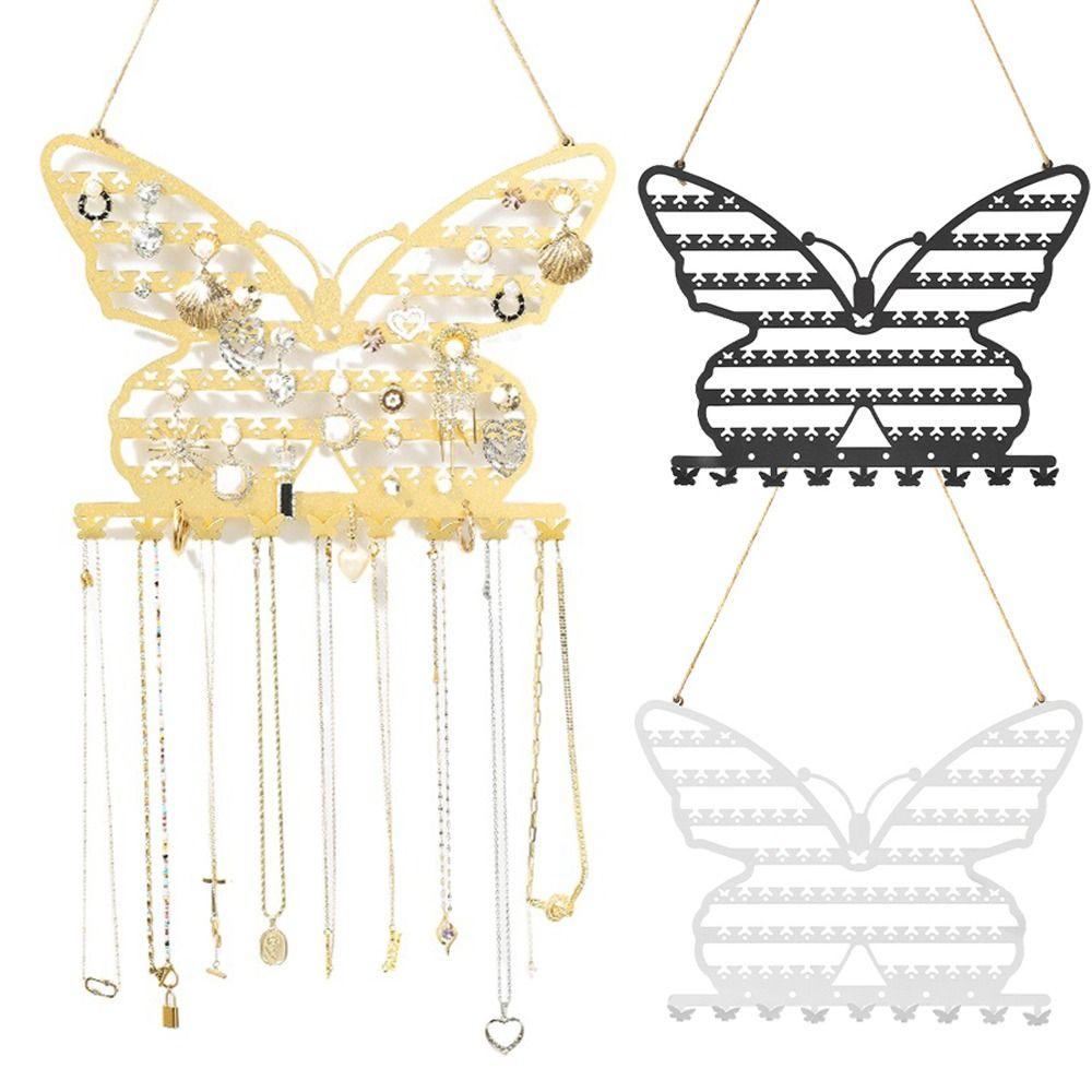 7 Layers Metal Butterfly Jewelry Storage Rack Butterfly Shape Hanging Jewelry Display Stand Vanity чорний
7 Layers Metal Butterfly Jewelry Storage Rack Butterfly Shape Hanging Jewelry Display Stand Vanity чорний