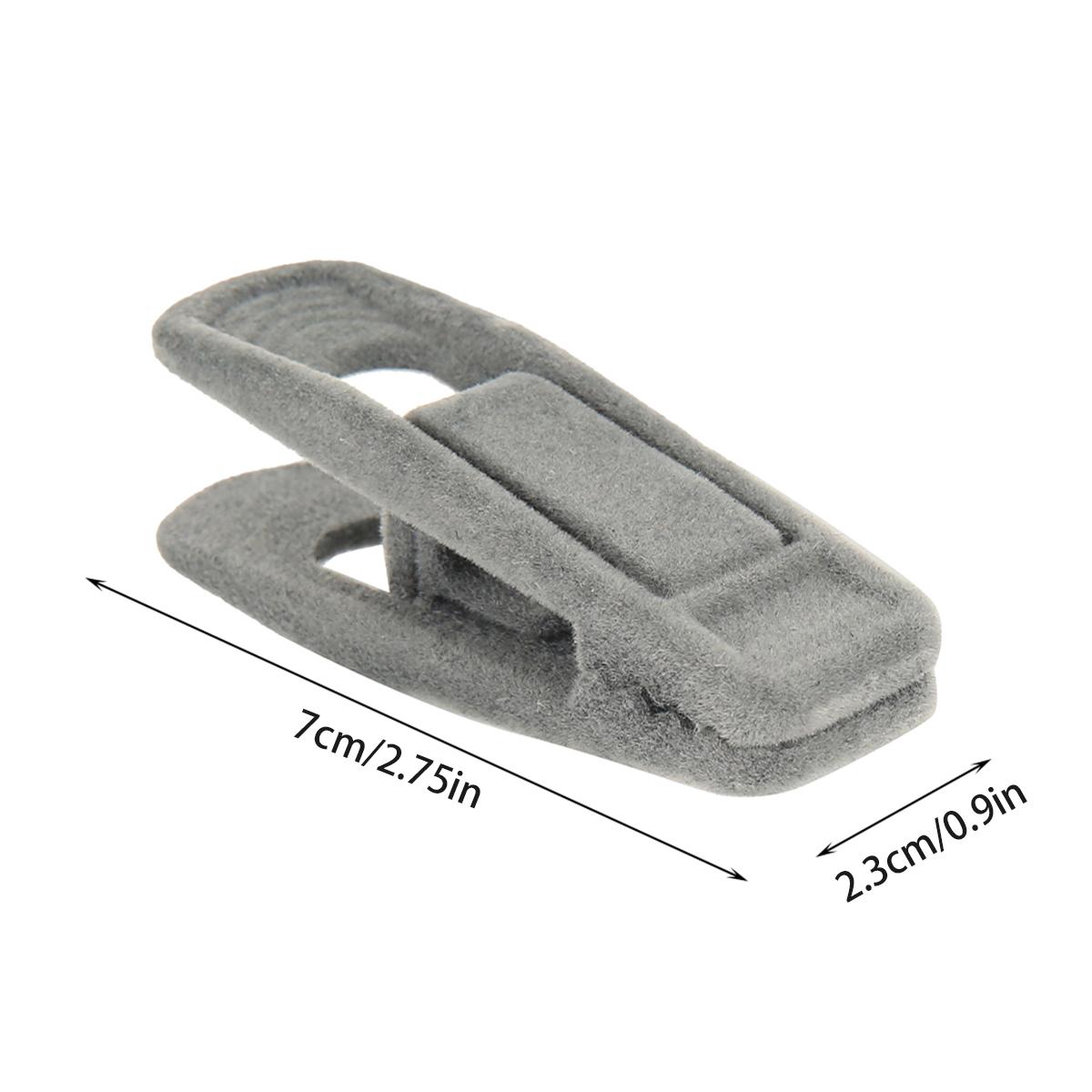 20 Pcs Velvet Hangers Clips Non-Slip Pants Hangers Clip Flocked Hanger Strong Finger Clips Thicken Clothes Pants Windproof Clip
20 Pcs Velvet Hangers Clips Non-Slip Pants Hangers Clip Flocked Hanger Strong Finger Clips Thicken Clothes Pants Windproof Clip