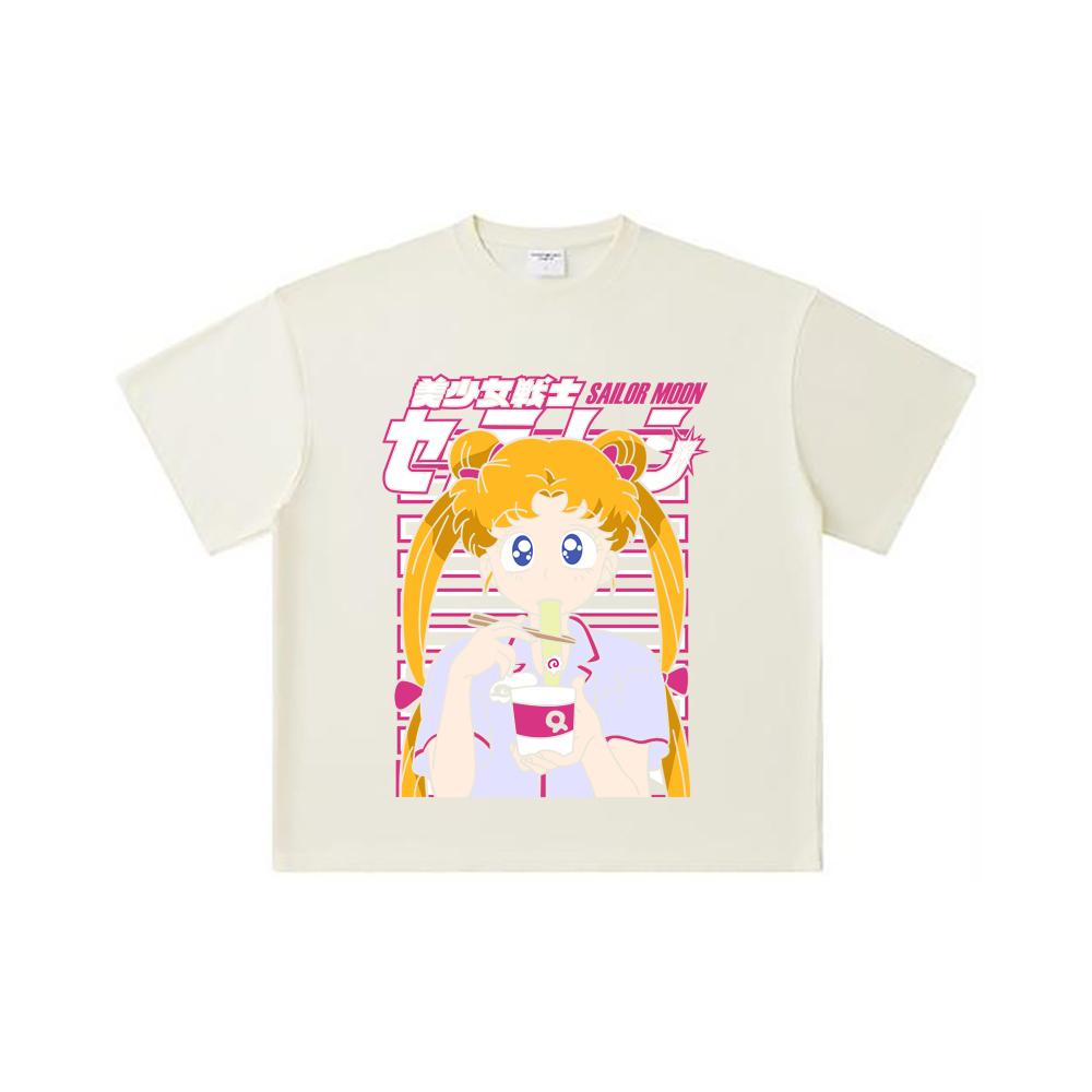 260 GSM Double Yarn 32 Count 100% Cotton Sailor Moon V3 Minako Print Unisex Heavy Cotton T Shirt S абрикосовый
260 GSM Double Yarn 32 Count 100% Cotton Sailor Moon V3 Minako Print Unisex Heavy Cotton T Shirt S абрикосовый