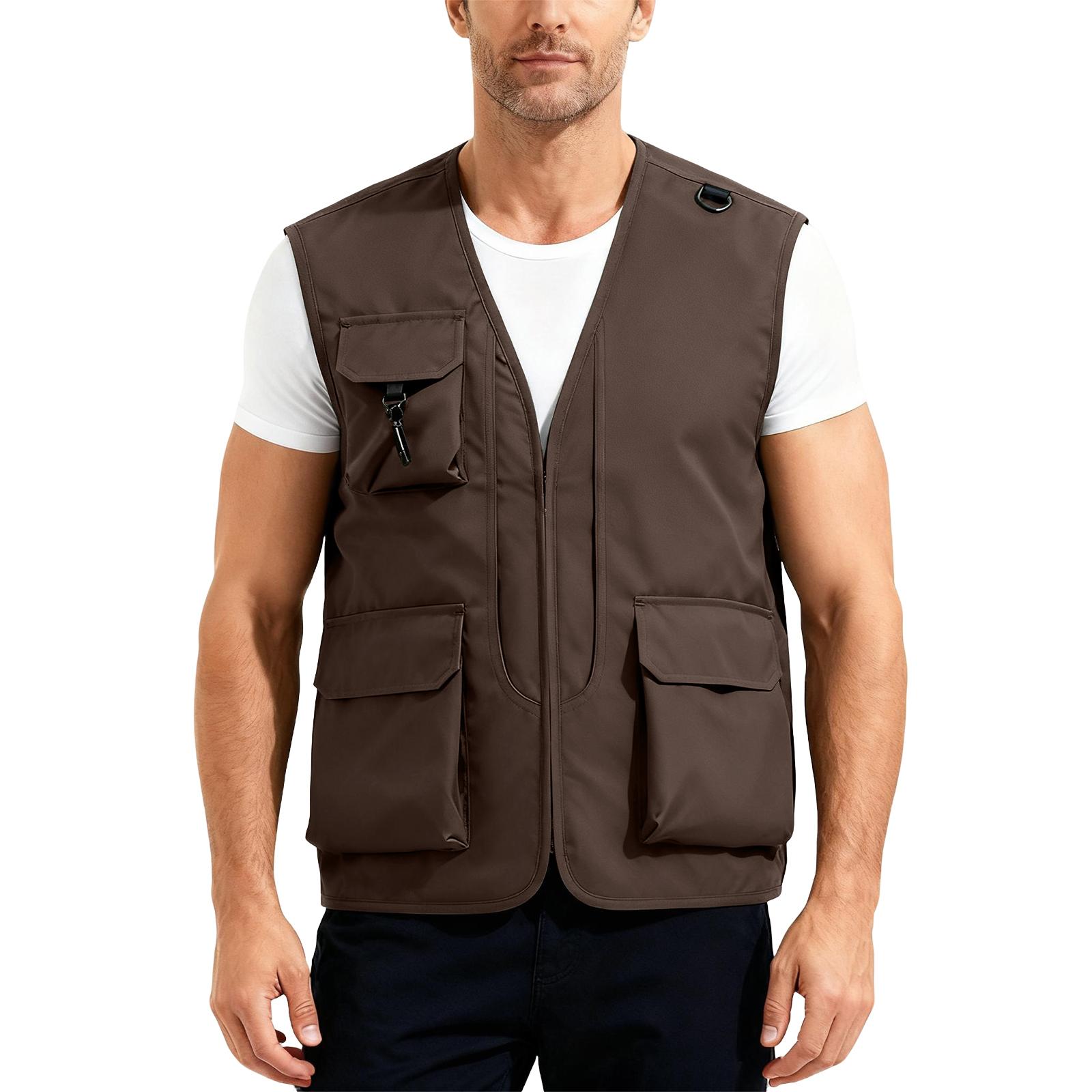 Men’s Outdoor Fishing Vest, Lightweight Sleeveless Utility Cargo Jacket For Hiking Hunting XXL
Men’s Outdoor Fishing Vest, Lightweight Sleeveless Utility Cargo Jacket For Hiking Hunting XXL