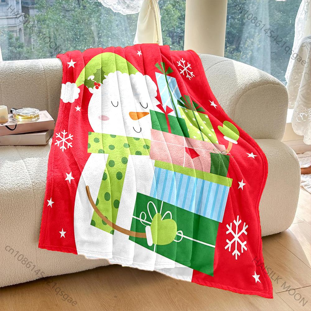 Snowman with Gifts and Snowflakes Pattern Blanket Flannel Material Soft Warm for All Seasons Home Outdoor Camping Picnics RV 75x100cm
Snowman with Gifts and Snowflakes Pattern Blanket Flannel Material Soft Warm for All Seasons Home Outdoor Camping Picnics RV 75x100cm