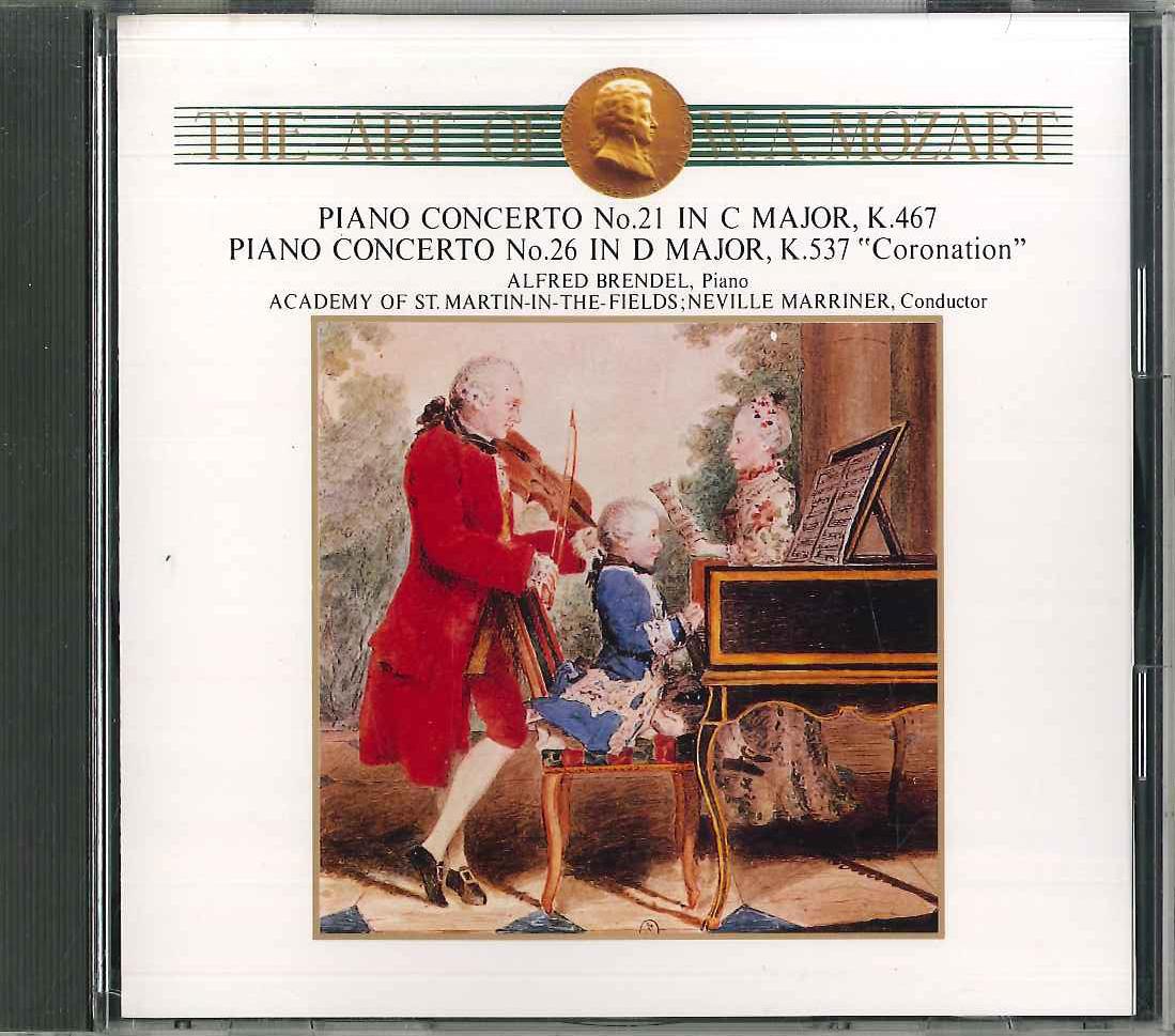 CD BRENDEL - Mozart:piano Concertos No.21&no.26 FDCA5240 PHILIPS Spain Classical Used
CD BRENDEL - Mozart:piano Concertos No.21&no.26 FDCA5240 PHILIPS Spain Classical Used