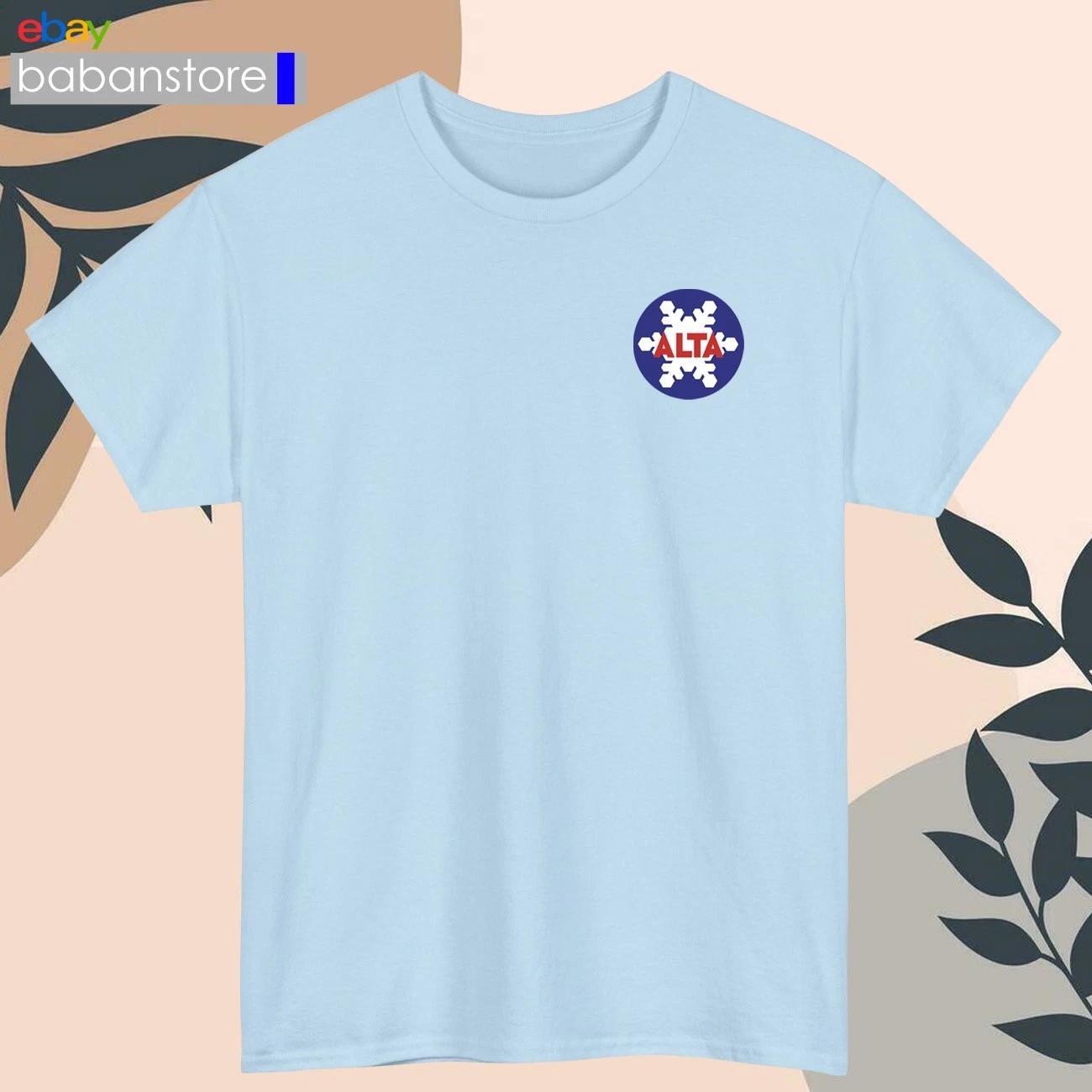 Alta Ski Resort Small Logo Black/White/Grey/Navy/Red/Light Blue T shirt S-5XL L
Alta Ski Resort Small Logo Black/White/Grey/Navy/Red/Light Blue T shirt S-5XL L