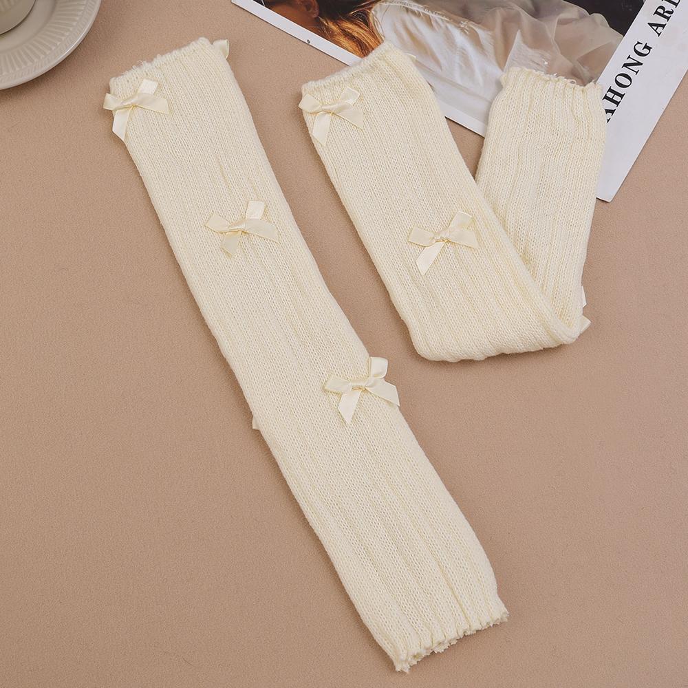 Japanese JK Lolita Girls Bow Streamer Leg Socks Knitted Lace Leg Cover Pile Socks Japanese Y2K Bow Leg Warmers Accessories one size
Japanese JK Lolita Girls Bow Streamer Leg Socks Knitted Lace Leg Cover Pile Socks Japanese Y2K Bow Leg Warmers Accessories one size
