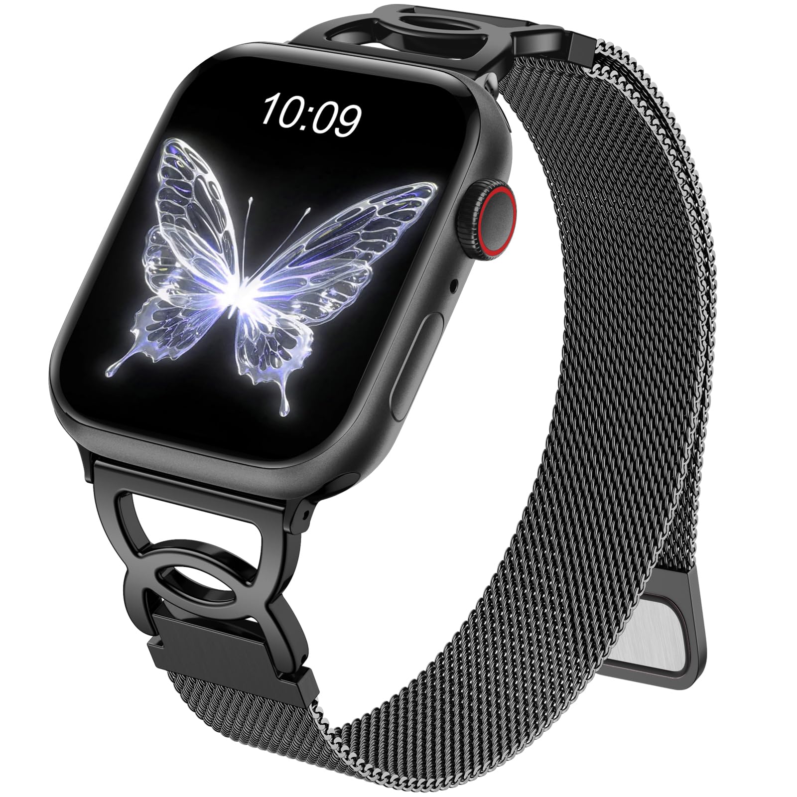 Watch Band For Apple Watch Series 10 Ultra 9 8 7 SE 6 5 4 3 2 1 46mm 49mm 45mm 44mm 42mm Magnetic Clasp Stainless Steel Strip Starlight
Watch Band For Apple Watch Series 10 Ultra 9 8 7 SE 6 5 4 3 2 1 46mm 49mm 45mm 44mm 42mm Magnetic Clasp Stainless Steel Strip Starlight