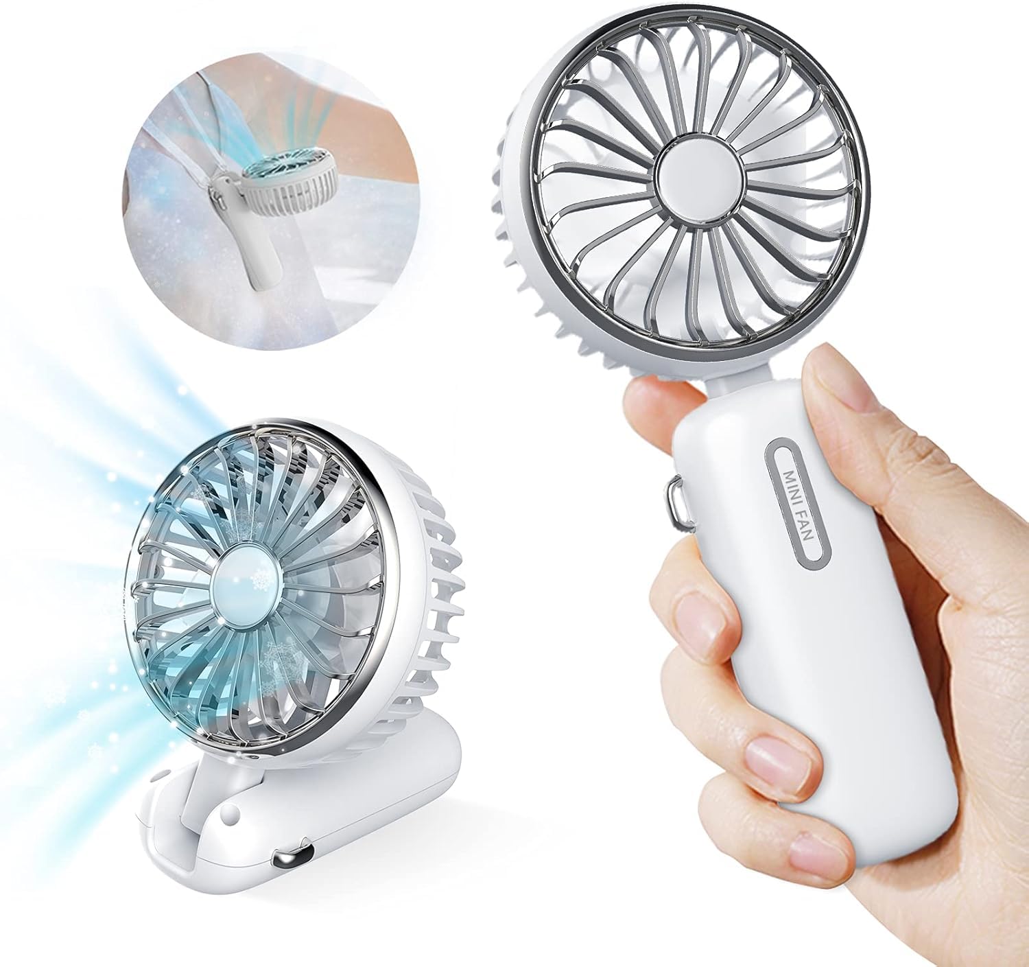 Handheld electric handy 4800mAh large continuous operation for up to 25 20dB airflow USB heat stroke prevention fan, fan, capacity, hours, quiet, белый
Handheld electric handy 4800mAh large continuous operation for up to 25 20dB airflow USB heat stroke prevention fan, fan, capacity, hours, quiet, белый