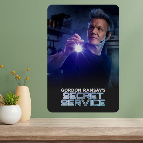 Gordon Ramsayaposs Secret Service Metal TV Show Poster Sign 20x30cm(7.8x11.8inch)
Gordon Ramsayaposs Secret Service Metal TV Show Poster Sign 20x30cm(7.8x11.8inch)
