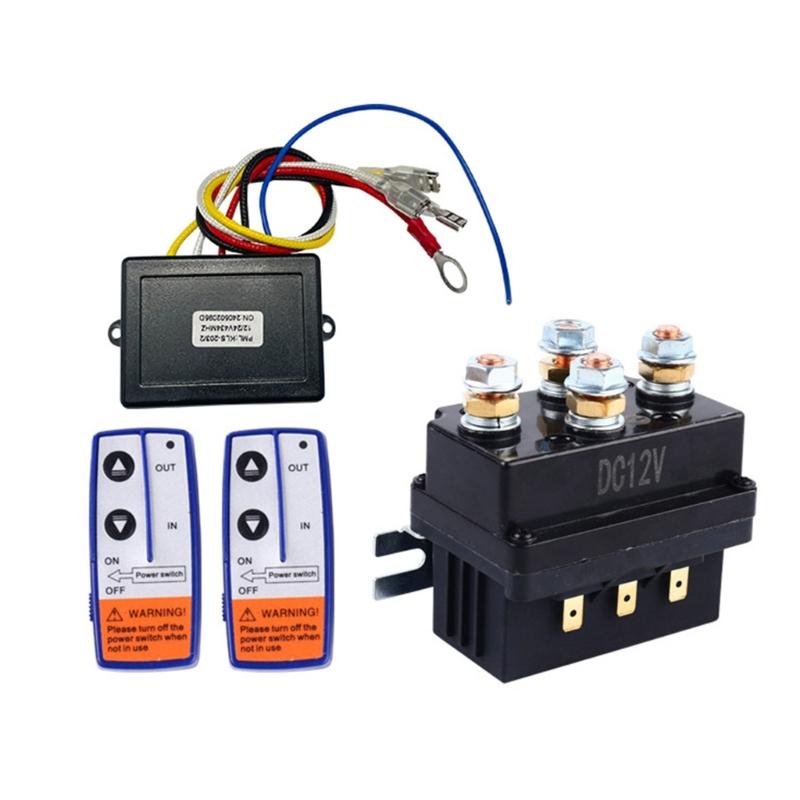 12V 500A Winch Relays Kit With Wireless Remote Controller For Off Road Trucks And Automotive Applications 1
12V 500A Winch Relays Kit With Wireless Remote Controller For Off Road Trucks And Automotive Applications 1