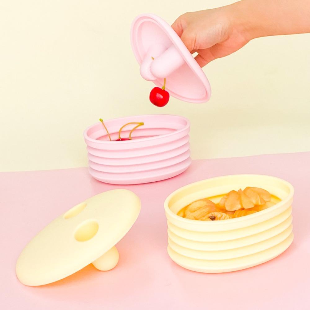 Anti-dirty Hand Candy Box Dust-proof Food Storage Box Children s Foldable Snack Box Picnic рожевий
Anti-dirty Hand Candy Box Dust-proof Food Storage Box Children s Foldable Snack Box Picnic рожевий