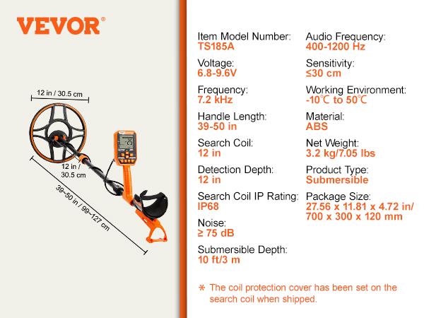 SucceBuy Профессиональный перезаряжаемый металлоискатель 12 IP68 Водонепроницаемая катушка 39-50 дюймов Регулируемый + ЖК-дисплей 7 режимов для поиска сокровищ
SucceBuy Профессиональный перезаряжаемый металлоискатель 12 IP68 Водонепроницаемая катушка 39-50 дюймов Регулируемый + ЖК-дисплей 7 режимов для поиска сокровищ