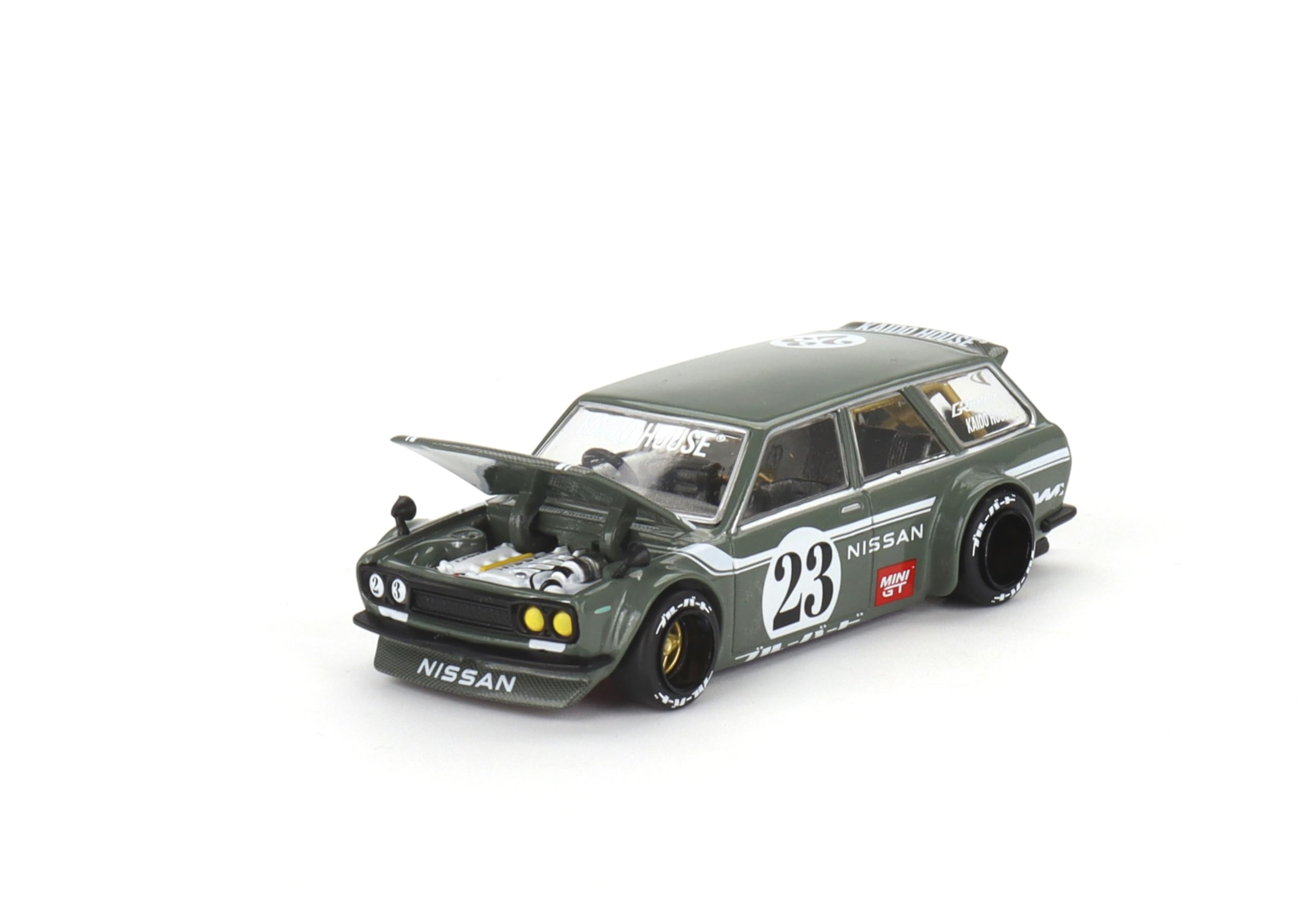 Миниатюрная модель в масштабе 1:64 Datsun Kaido 510 Универсал Карбоновое волокно V3 Лимитированная серия Литая модель Kaido House KHMG076 Автомобиль, Зеленый, зелёный
Миниатюрная модель в масштабе 1:64 Datsun Kaido 510 Универсал Карбоновое волокно V3 Лимитированная серия Литая модель Kaido House KHMG076 Автомобиль, Зеленый, зелёный