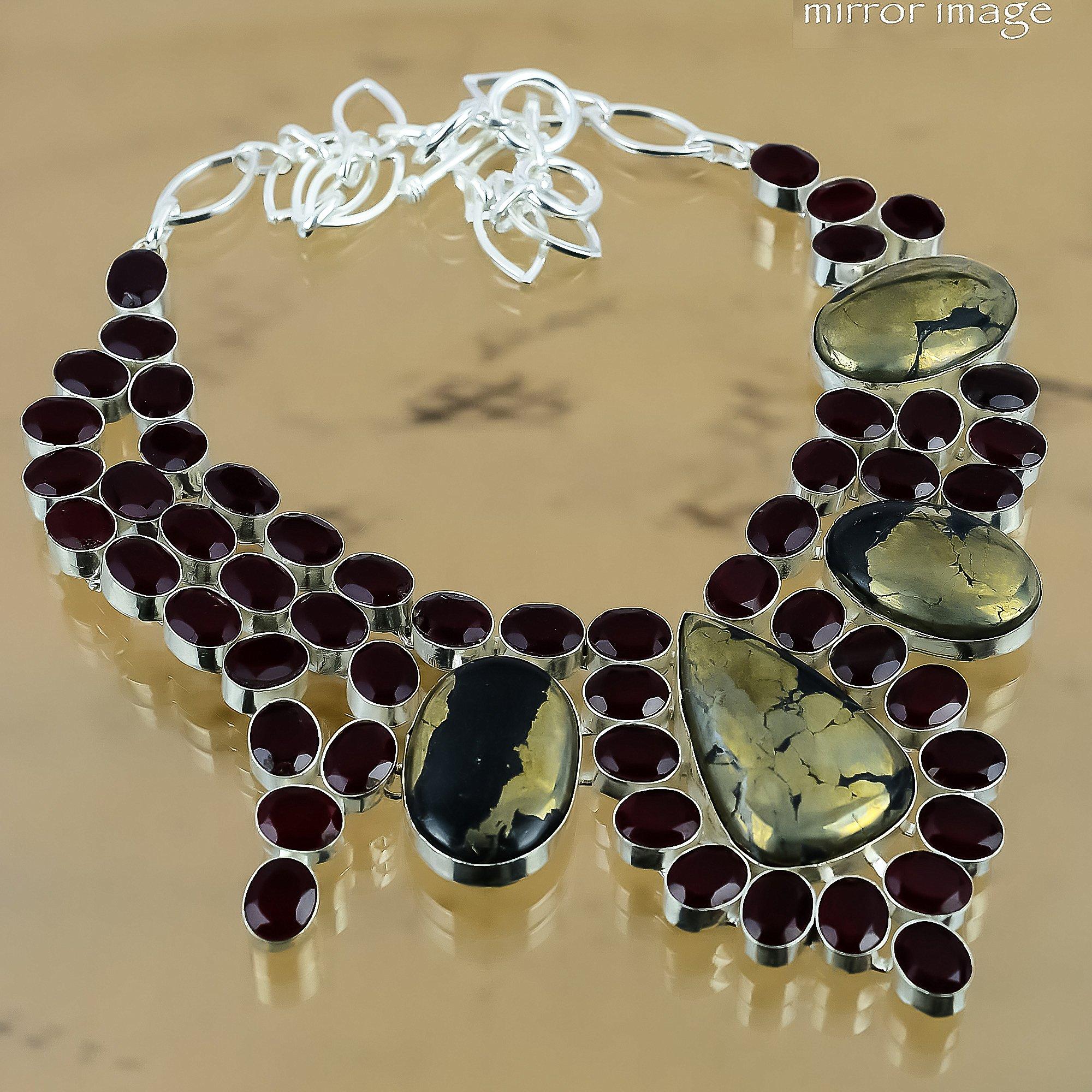 Gift For Her 925 Silver Natural Pyrite Gemstone Chain Adjustable Necklace Adjustable
Gift For Her 925 Silver Natural Pyrite Gemstone Chain Adjustable Necklace Adjustable
