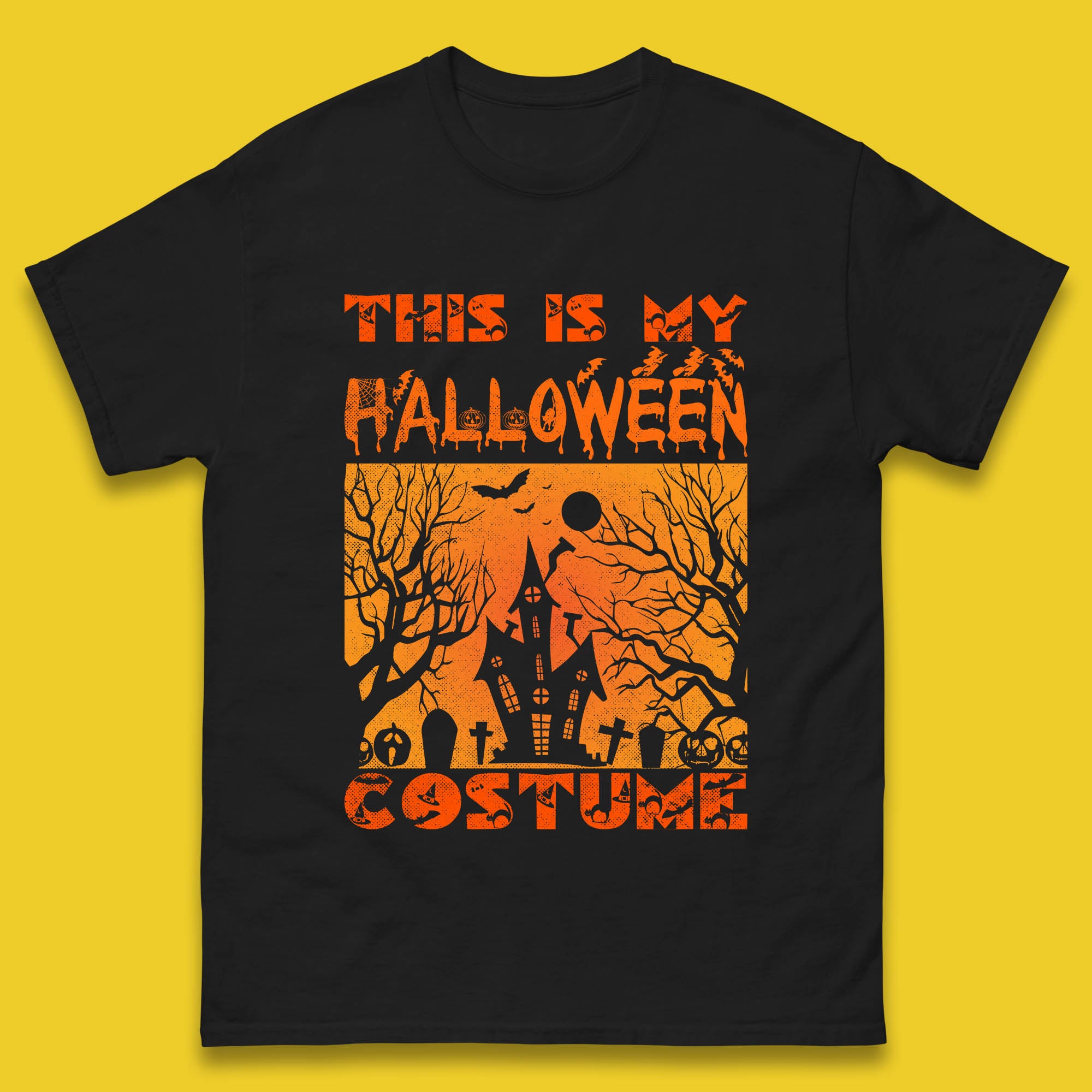This Is My Halloween Costume Horror Scary Haunted House Spooky Season Mens Tee Top M
This Is My Halloween Costume Horror Scary Haunted House Spooky Season Mens Tee Top M