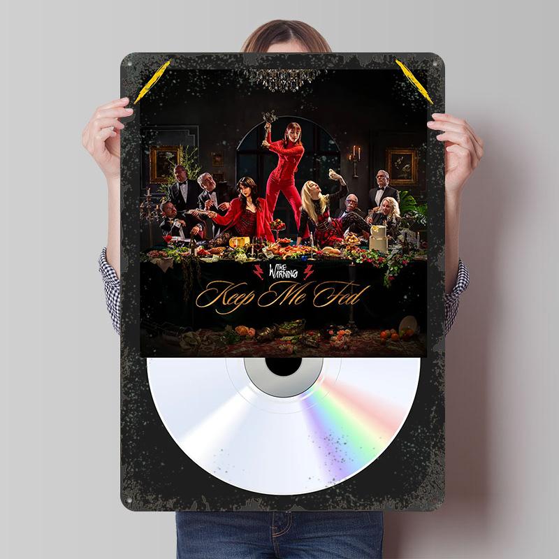 The Warning Keep Me Fed CD Printed Poster Customized Wall Art Retro Vintage Metal Tin Signs for Home Decor Living Room Items 7.9x11.8In(20x30cm)
The Warning Keep Me Fed CD Printed Poster Customized Wall Art Retro Vintage Metal Tin Signs for Home Decor Living Room Items 7.9x11.8In(20x30cm)