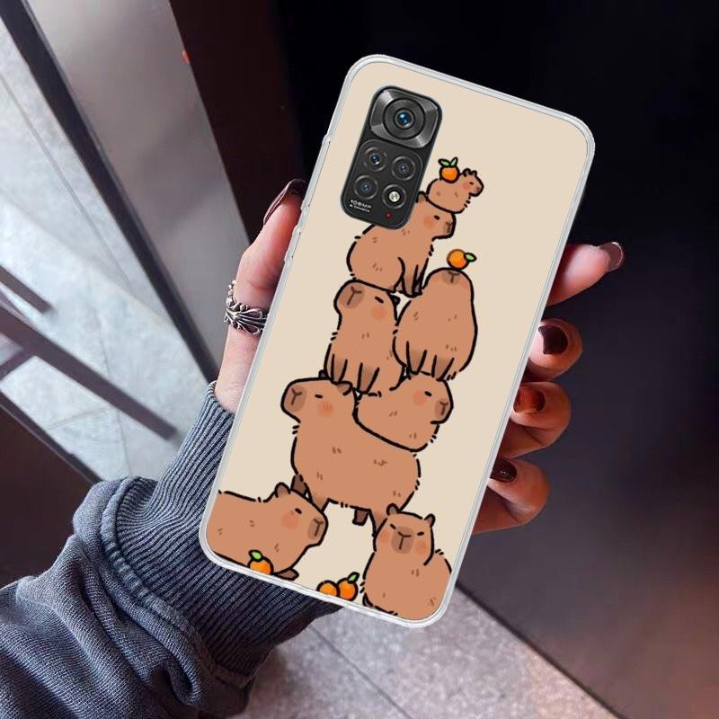Funny Capybara Cartoon Animal Phone Case For Xiaomi Redmi Note 15 14 14S 13 12S 12 Pro Plus 11S 11 10S 10 4G Cover 11E 11T 5G Pr Redmi Note 13 Pro 4G
Funny Capybara Cartoon Animal Phone Case For Xiaomi Redmi Note 15 14 14S 13 12S 12 Pro Plus 11S 11 10S 10 4G Cover 11E 11T 5G Pr Redmi Note 13 Pro 4G