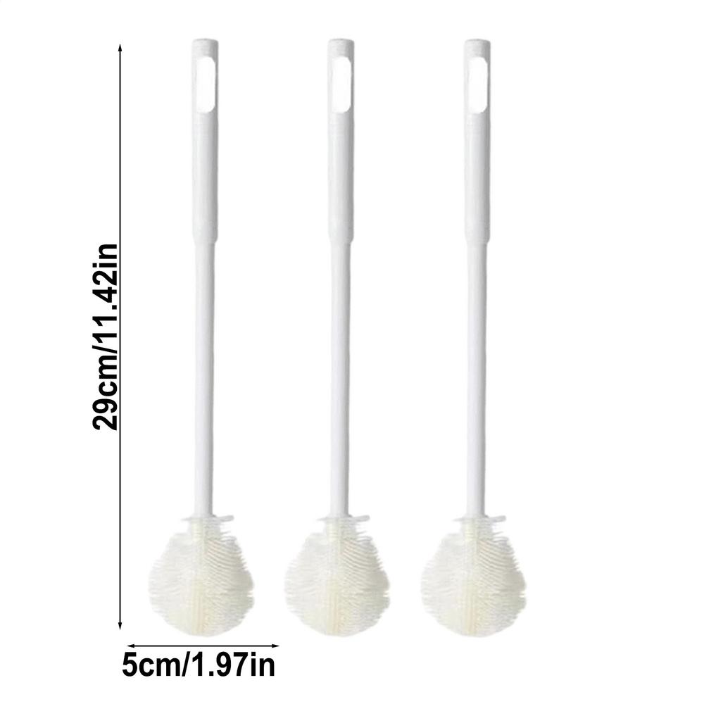 3pcs Baby Bottle Brush Foldable Multi-Purpose Long Handle Cleaning Brush Household Dishwashing Cup Washing Cleaning Tools білий
3pcs Baby Bottle Brush Foldable Multi-Purpose Long Handle Cleaning Brush Household Dishwashing Cup Washing Cleaning Tools білий