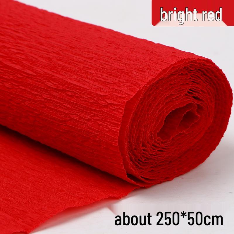 Handmade Red Crepe Paper Flower Kit: Kindergarten DIY Bouquet, Thick Origami Pleats, Colored Paper
Handmade Red Crepe Paper Flower Kit: Kindergarten DIY Bouquet, Thick Origami Pleats, Colored Paper