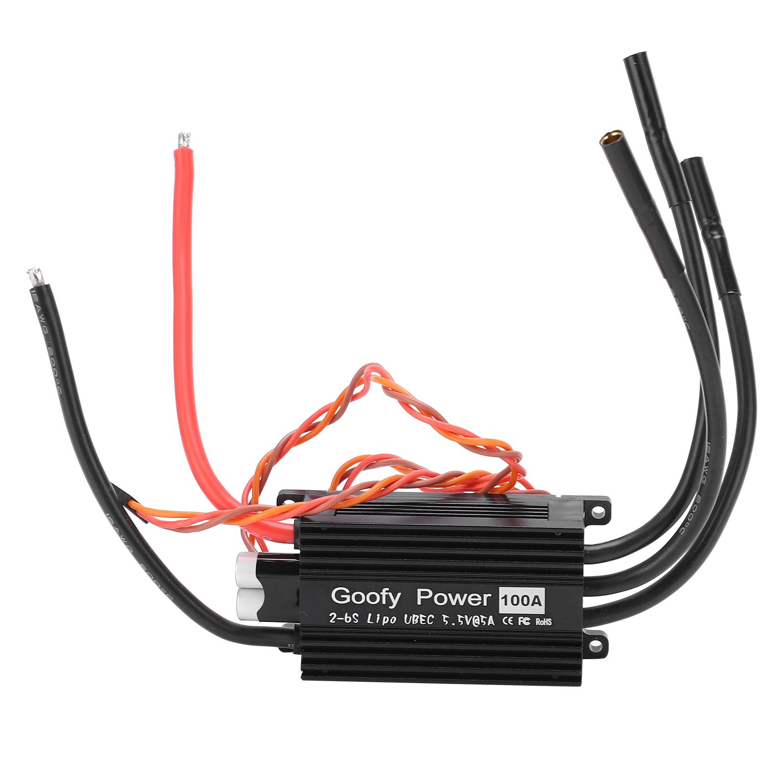 100A Ducted EDF ESC for Outdoor Fixedwing 26S 832KHz for RC Aircraft Plane Spare Parts
100A Ducted EDF ESC for Outdoor Fixedwing 26S 832KHz for RC Aircraft Plane Spare Parts
