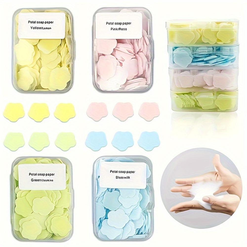 Portable Handwashing Soap Leaves for Travel Kids Students Biodegradable Mini Floral Soap Sheets in Box 1pcs
Portable Handwashing Soap Leaves for Travel Kids Students Biodegradable Mini Floral Soap Sheets in Box 1pcs