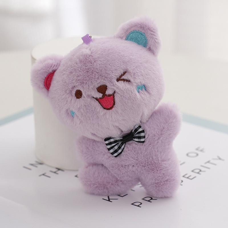 Darling Plush Happy Bear Keychain Cartoon Backpack Decoration Soft Pp Cotton фіолетовий
Darling Plush Happy Bear Keychain Cartoon Backpack Decoration Soft Pp Cotton фіолетовий