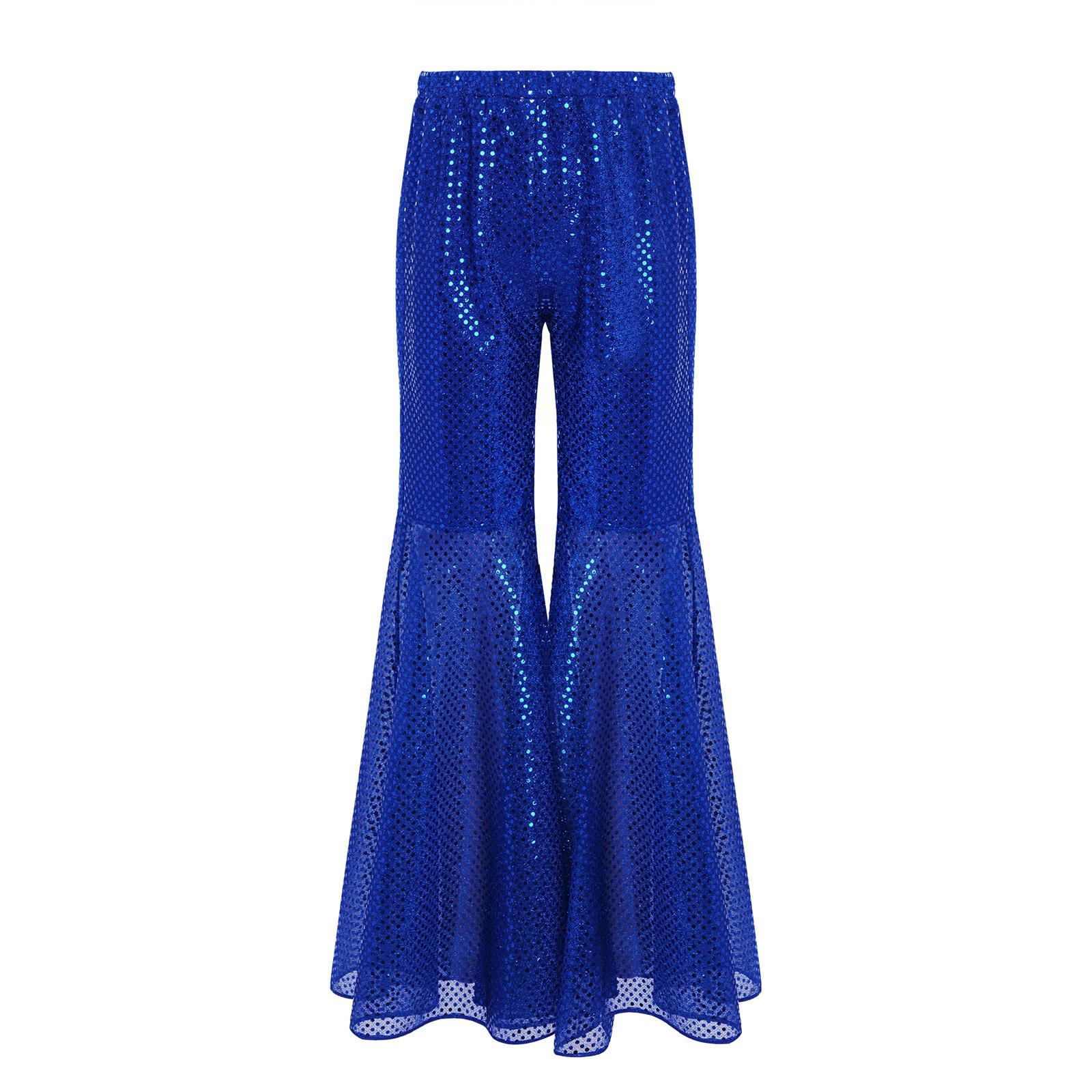 Girls Hip Hop Jazz Dance Costume Shiny Sequins Flared Pants Elastic Waistband Bell Bottom Trousers 11-12 Years королівський синій колір
Girls Hip Hop Jazz Dance Costume Shiny Sequins Flared Pants Elastic Waistband Bell Bottom Trousers 11-12 Years королівський синій колір