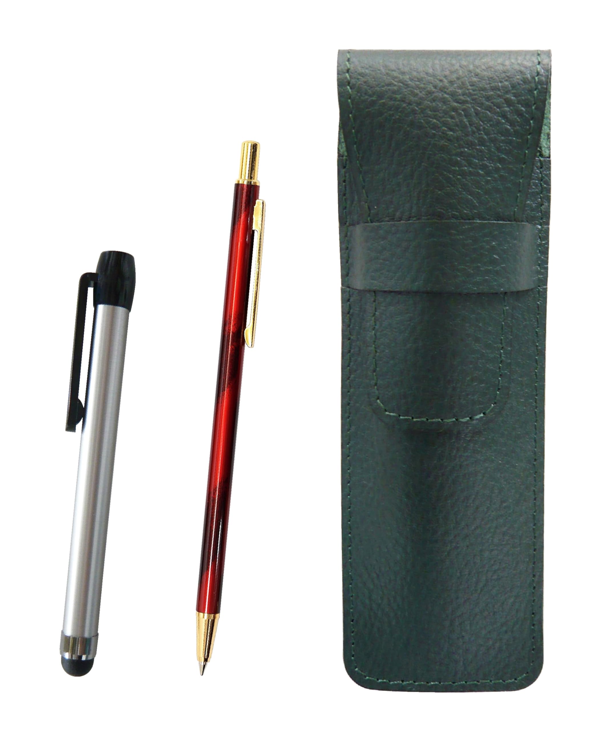 Grained leather pencil case Moss green Metal touch bar silver and SD marble pattern All metal notebook ballpoint pen set Red SASMG-ALST-SDMB-R
Grained leather pencil case Moss green Metal touch bar silver and SD marble pattern All metal notebook ballpoint pen set Red SASMG-ALST-SDMB-R