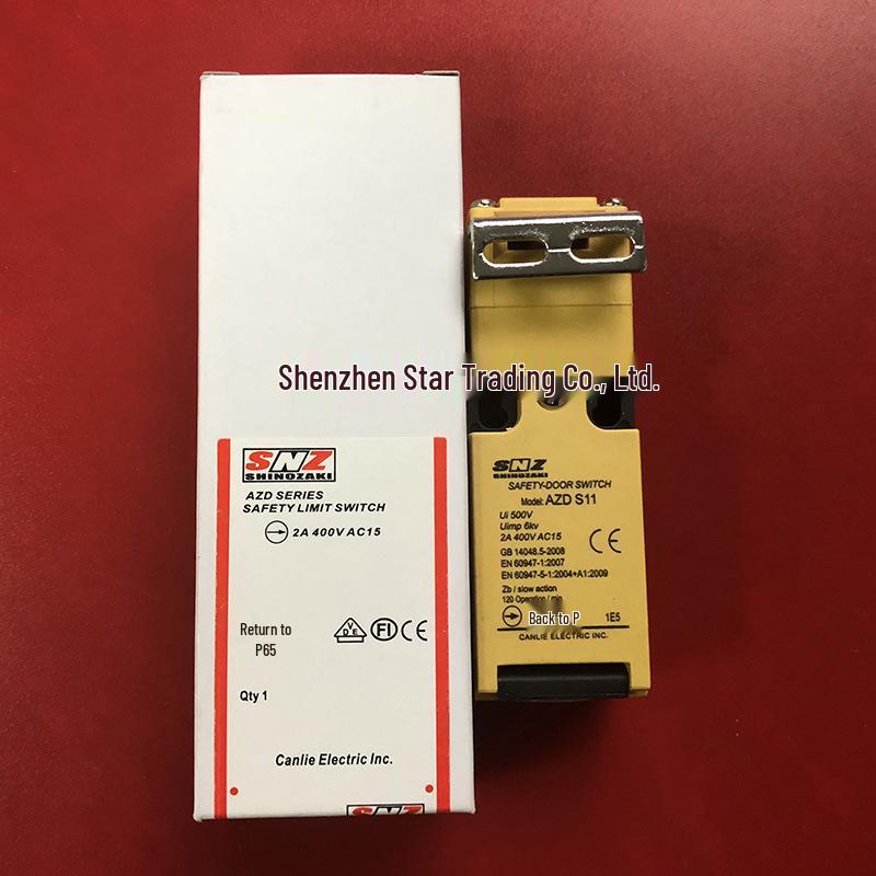 AZD-S11 Pin K1 Taiwan Shinuoqi SHINOZAKI Limit Switch Original Genuine Tenfold Compensation for Counterfeits
AZD-S11 Pin K1 Taiwan Shinuoqi SHINOZAKI Limit Switch Original Genuine Tenfold Compensation for Counterfeits