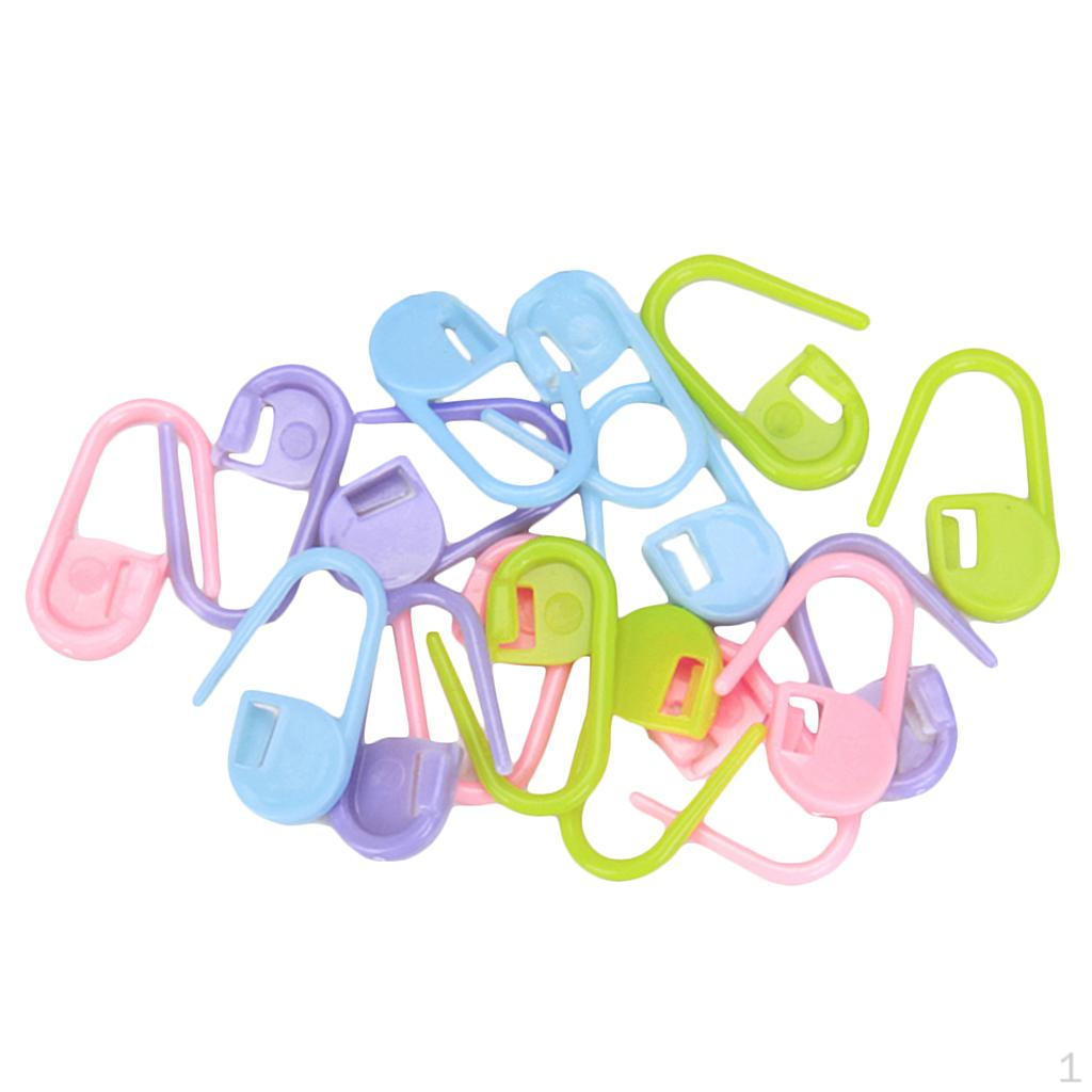 20 Pieces Knitting Crochet Locking Clips Markers Holder Tools
20 Pieces Knitting Crochet Locking Clips Markers Holder Tools