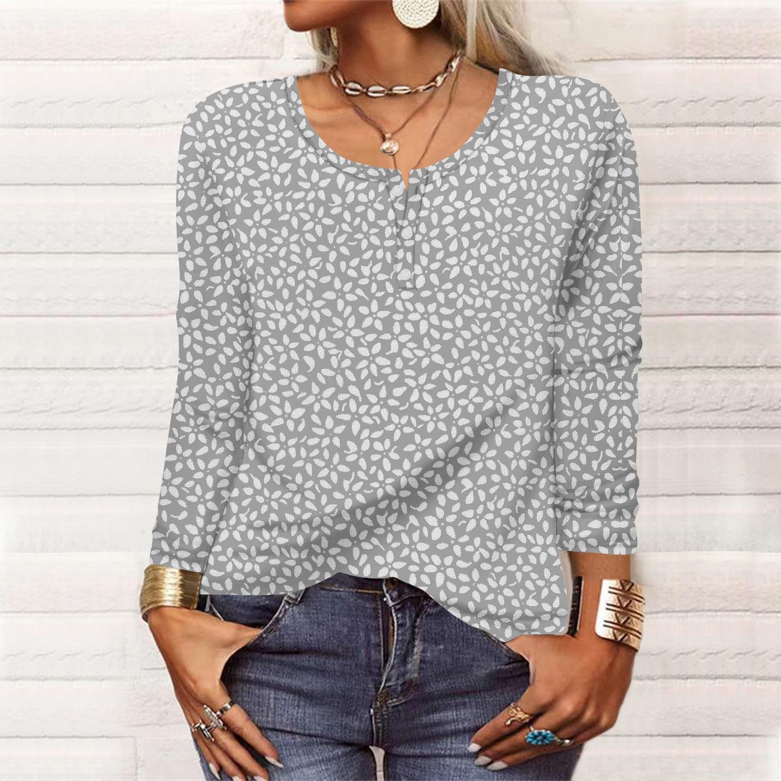 Новая женская модная футболка на пуговицах с длинными рукавами и тонкими повседневными топами M серый
Новая женская модная футболка на пуговицах с длинными рукавами и тонкими повседневными топами M серый