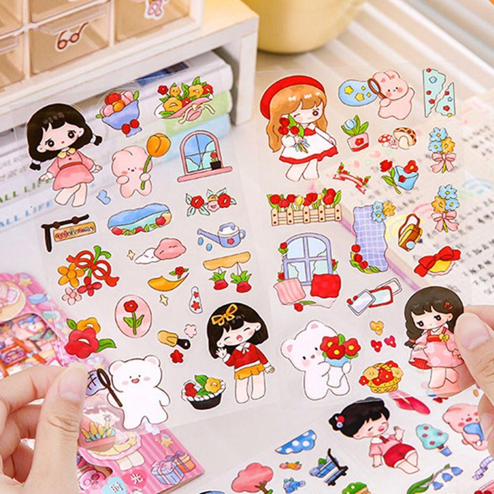 4 pieces/bag Cute Cartoon Ledger Stickers Waterproof Planner Stickers Children s Sticker Student 4 pieces style 4
4 pieces/bag Cute Cartoon Ledger Stickers Waterproof Planner Stickers Children s Sticker Student 4 pieces style 4