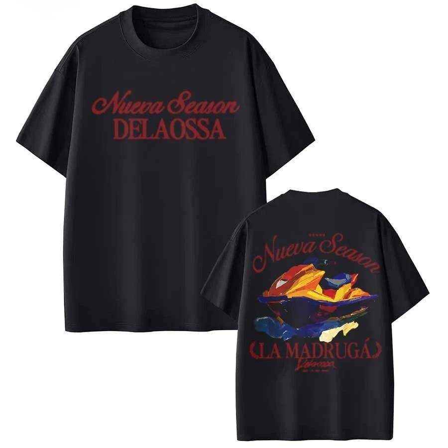 Rapper Delaossa NUEVA SEASON La Madruga Merch T Shirt for Unisex Women Hiphop Streetwear Oversized Tops Cotton TShirt 4XL
Rapper Delaossa NUEVA SEASON La Madruga Merch T Shirt for Unisex Women Hiphop Streetwear Oversized Tops Cotton TShirt 4XL