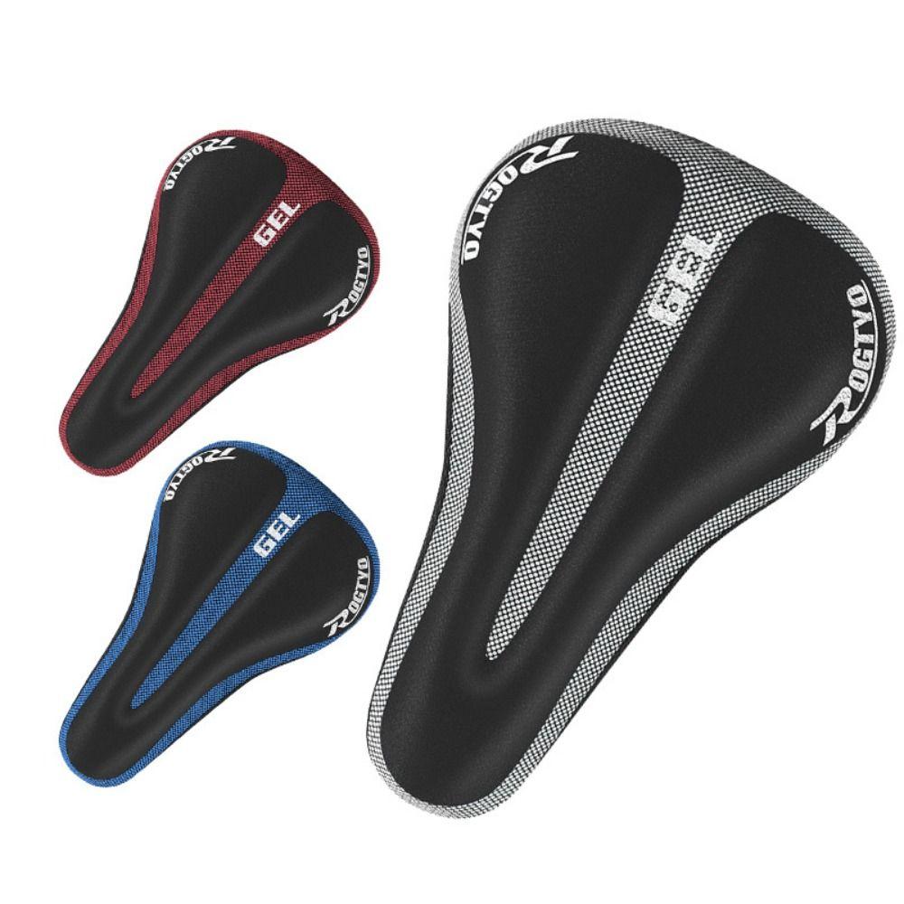 Silicone MTB Seat Cover Breathable Cycling Saddle Cover New Bicycle Seat Cushion Cover чорний/червоний 
Silicone MTB Seat Cover Breathable Cycling Saddle Cover New Bicycle Seat Cushion Cover чорний/червоний