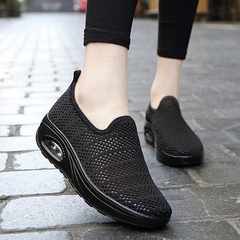 Women Slip on Walking Shoes Women Black Pink Purple Grey Sneakers Summer Elevator Platform Socks Shoes Women s Orthopedic Casual Shoes Plus Size 42 EU: 36 чёрный
Women Slip on Walking Shoes Women Black Pink Purple Grey Sneakers Summer Elevator Platform Socks Shoes Women s Orthopedic Casual Shoes Plus Size 42 EU: 36 чёрный