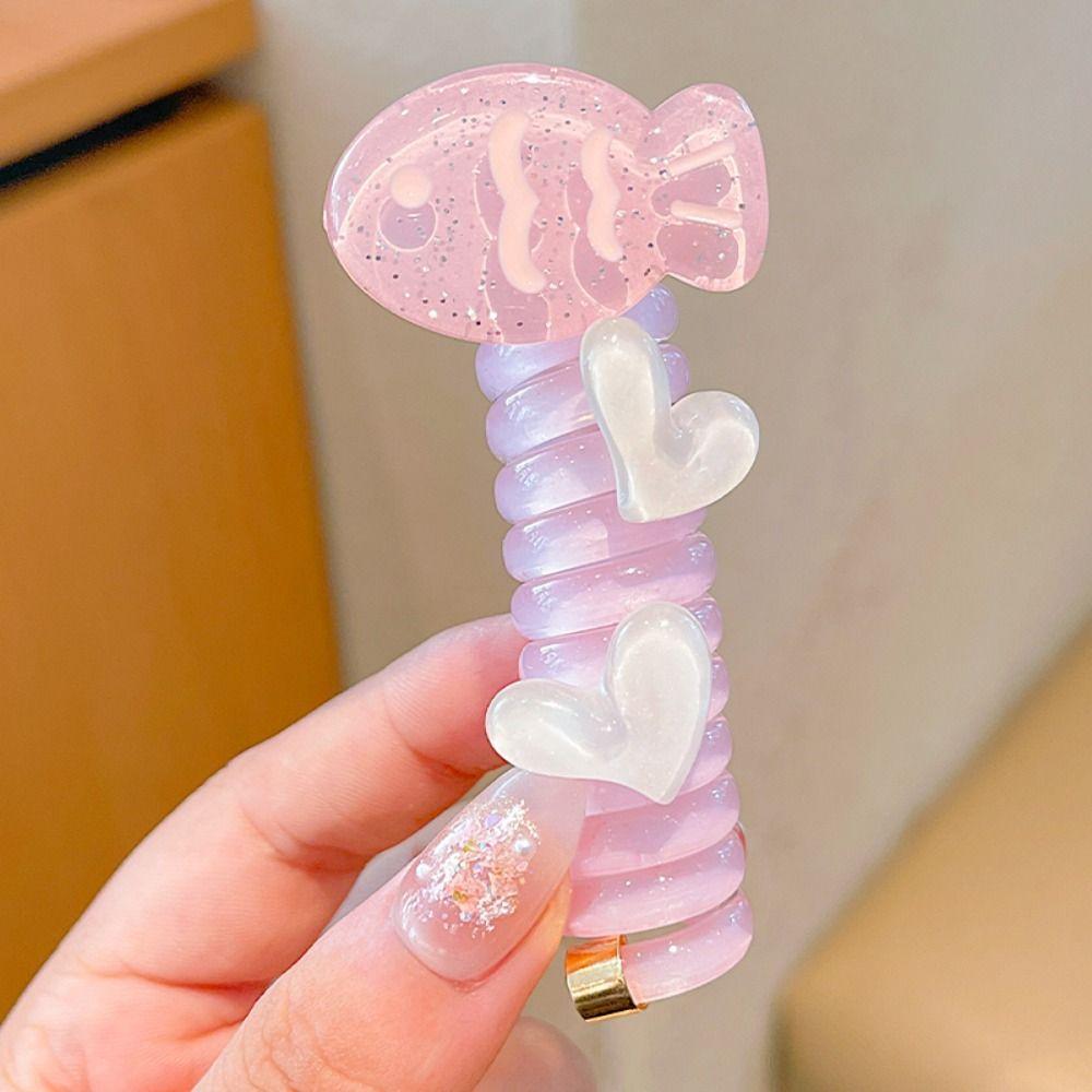 Hair Band Spiral Coil Rubber Band High Elastic Telephone Line Hair Rope Horsetail Weaving style5
Hair Band Spiral Coil Rubber Band High Elastic Telephone Line Hair Rope Horsetail Weaving style5