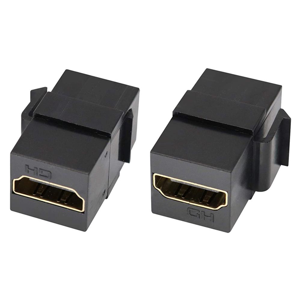 Совместимость с гнездом-мама Keystone HDMI-совместимая для настенной панели розетки (черный)
Совместимость с гнездом-мама Keystone HDMI-совместимая для настенной панели розетки (черный)