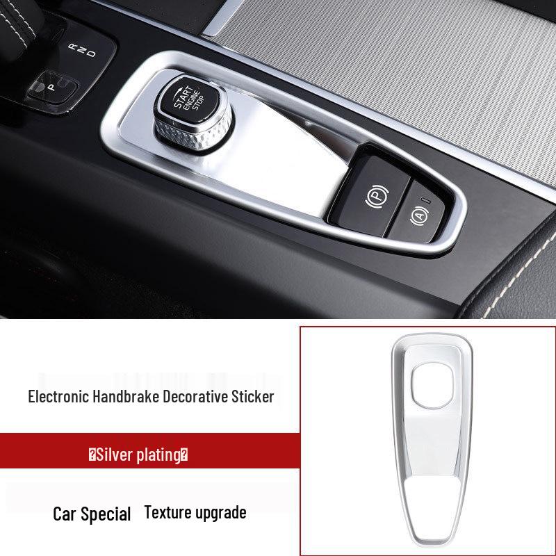 Compatible with 26 Volvo Models - S90, XC90, XC60 Electronic Handbrake Decorative Frame and Ignition Switch Stickers.
Compatible with 26 Volvo Models - S90, XC90, XC60 Electronic Handbrake Decorative Frame and Ignition Switch Stickers.