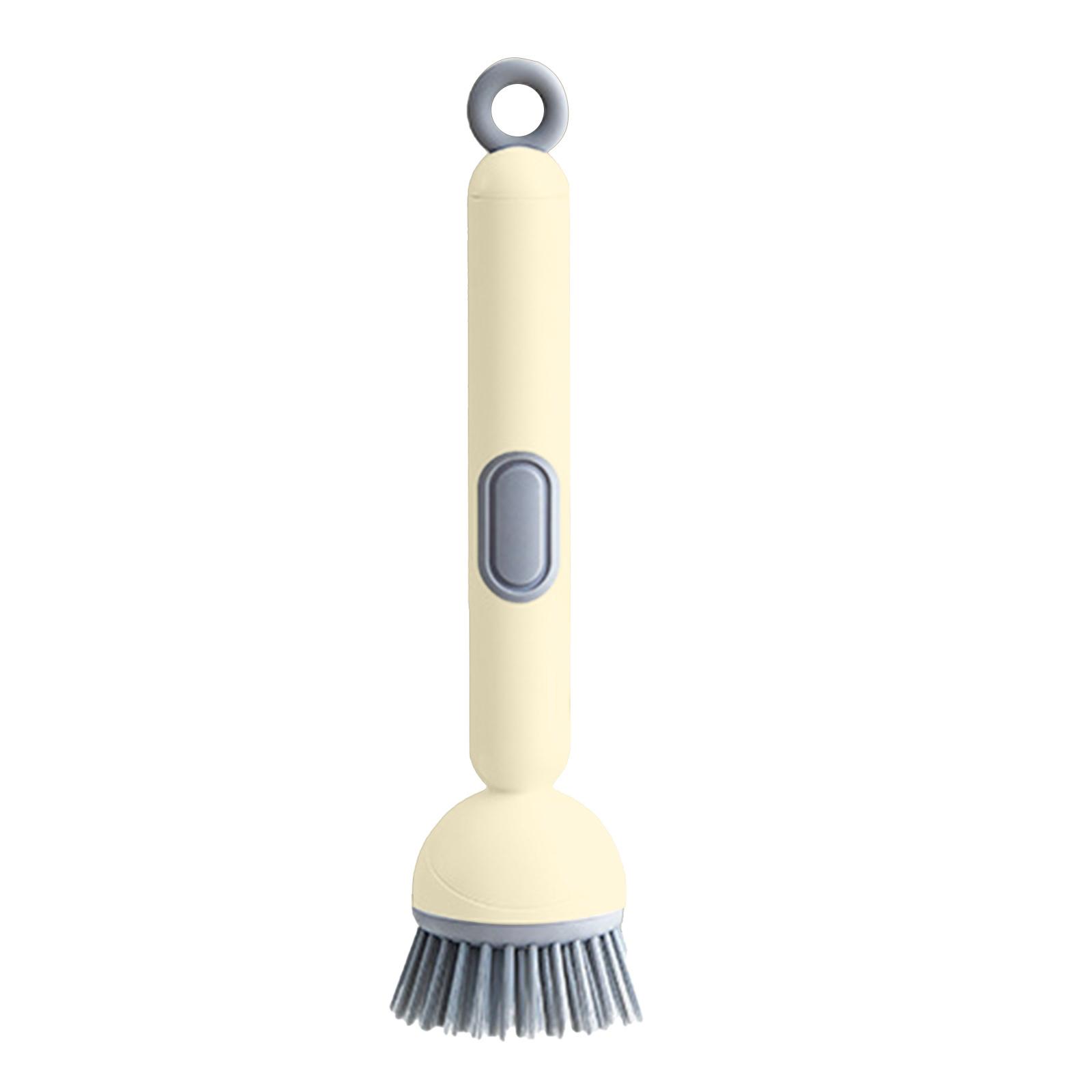 6 in 1 Rotating Dish Brush with Ergonomic Handle and Replaceable Brush Head for Efficient Cleaning of Dishes Pots and Kitchen Surfaces One Size білий
6 in 1 Rotating Dish Brush with Ergonomic Handle and Replaceable Brush Head for Efficient Cleaning of Dishes Pots and Kitchen Surfaces One Size білий