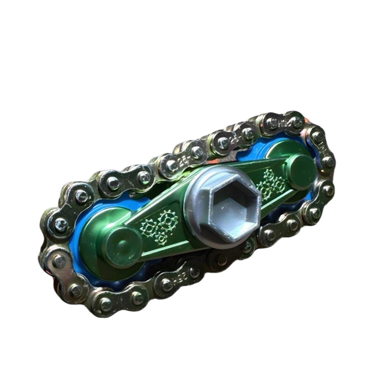 EDC Metal Gear Chain Fidget Spinner Stackable Alloy Fingertip Gyro Stress Relief Spinners Toy Rotating Antistress Fidgeting Toys зелений
EDC Metal Gear Chain Fidget Spinner Stackable Alloy Fingertip Gyro Stress Relief Spinners Toy Rotating Antistress Fidgeting Toys зелений
