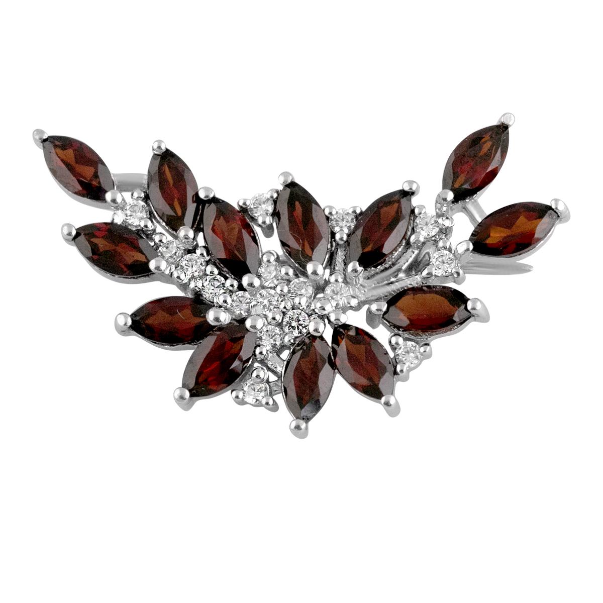 Срібна брошка з натуральним гранатом 4.502ct (2112259) темні цукерки apple червоний колір
Срібна брошка з натуральним гранатом 4.502ct (2112259) темні цукерки apple червоний колір