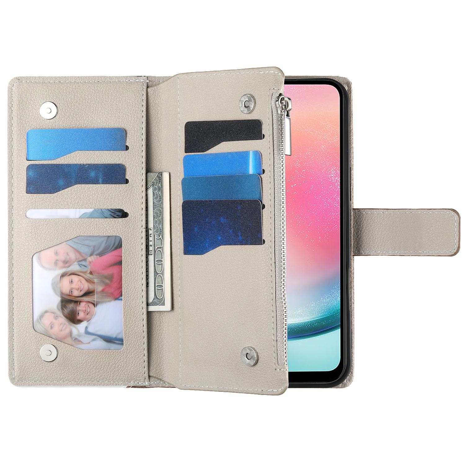 For Samsung Galaxy A24 4G (162.1mm) Case Zipper Wallet Color Splicing Leather Flip Phone Cover with Straps Red
For Samsung Galaxy A24 4G (162.1mm) Case Zipper Wallet Color Splicing Leather Flip Phone Cover with Straps Red